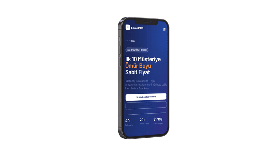 EmlakPilot mobil görünümü